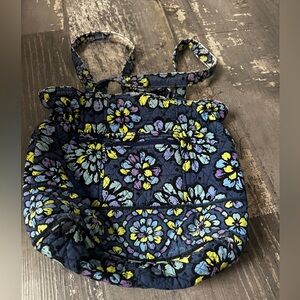 Vera Bradley Laura bag in Indigo Pop